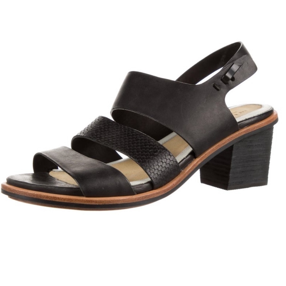 rag & bone Black Strappy Sandals